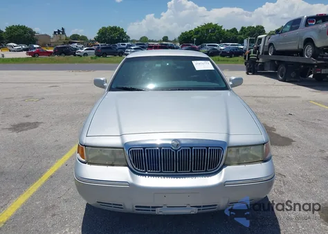 2000 Mercury Grand Marquis Gs from USA, damaged, VIN 2MEFM74W9YX622596